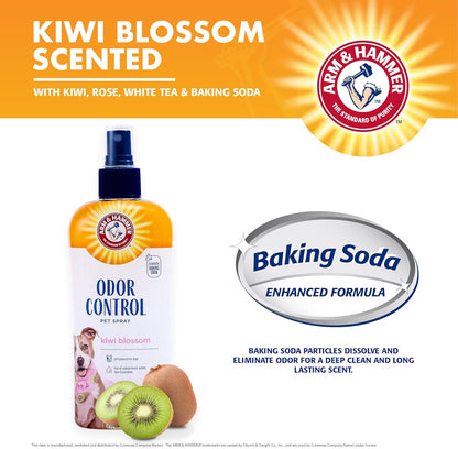 for Pets Super Deodorizing Dog Spray with Baking Soda for Odor Control, Freshens Coat between Baths, Ph Balanced Formula for Dogs, 8 Fl Oz