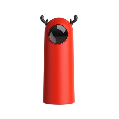 Interactive Cat Treat Dispenser Toy, Squeaky Puzzle Feeder for Slow Feeding & Anxiety Relief, Food-Grade ABS