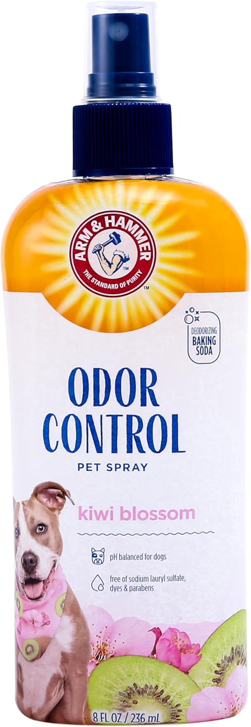 for Pets Super Deodorizing Dog Spray with Baking Soda for Odor Control, Freshens Coat between Baths, Ph Balanced Formula for Dogs, 8 Fl Oz