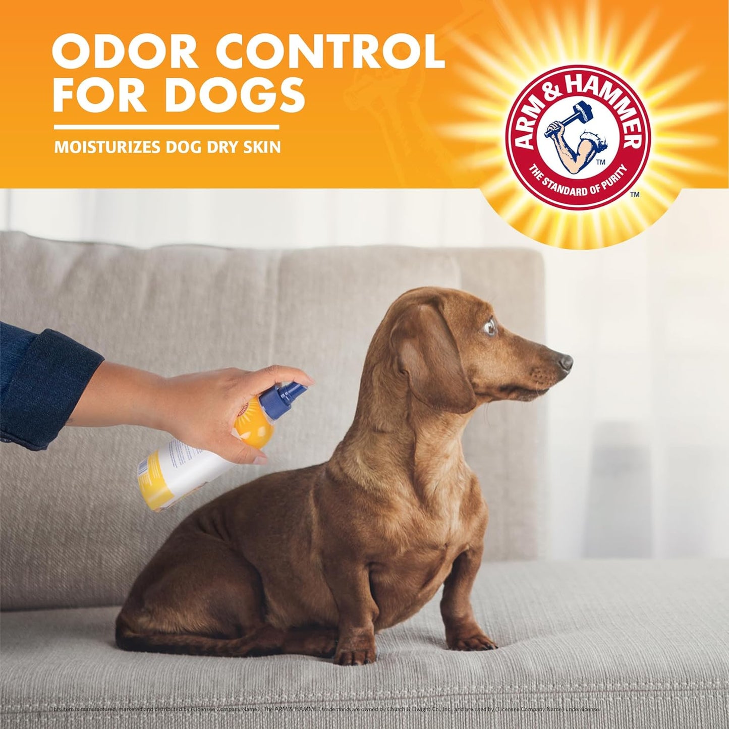 for Pets Super Deodorizing Dog Spray with Baking Soda for Odor Control, Freshens Coat between Baths, Ph Balanced Formula for Dogs, 8 Fl Oz