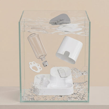 Effortless 2-In-1 Gravity Pet Feeder & Water Dispenser | No Plugs, No Hassle