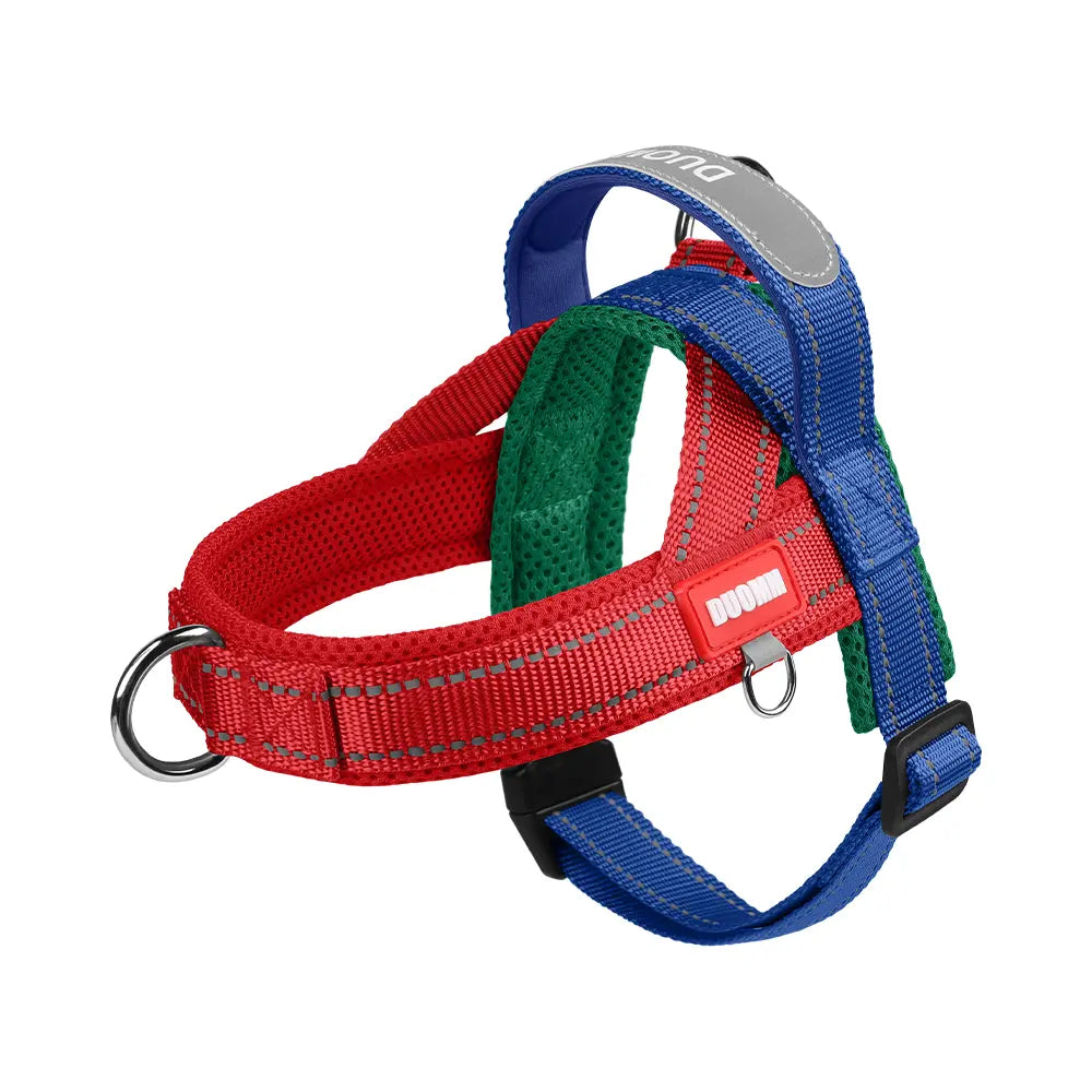 Y-Shaped Harness/Dog Leash, Vest-Style Protection, Soft and Breathable, Won'T Constrict the Neck, Leash for Small to Medium-Sized Dogs, Anti-Pull Design, Reflective, Suitable for All Sizes.