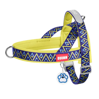 Y-Shaped Harness/Dog Leash, Vest-Style Protection, Soft and Breathable, Won'T Constrict the Neck, Leash for Small to Medium-Sized Dogs, Anti-Pull Design, Reflective, Suitable for All Sizes.