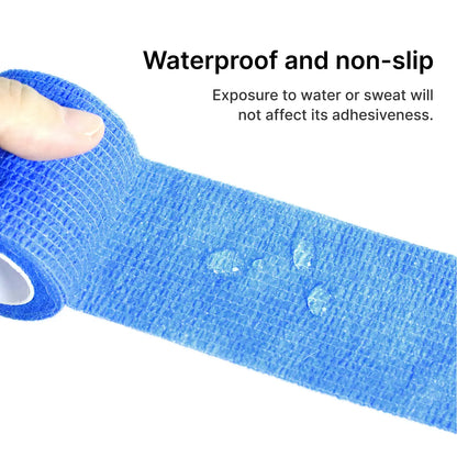 Disposable Dog Shoes, 24 Rolls! More Rolls, Better Price. Super Strong Adhesive, Waterproof & Stain-Resistant, Highly Elastic and Comfortable, Convenient and Hygienic. Universal Design for Indoor & Outdoor Use. for Dogs & Cats under 20 Lbs